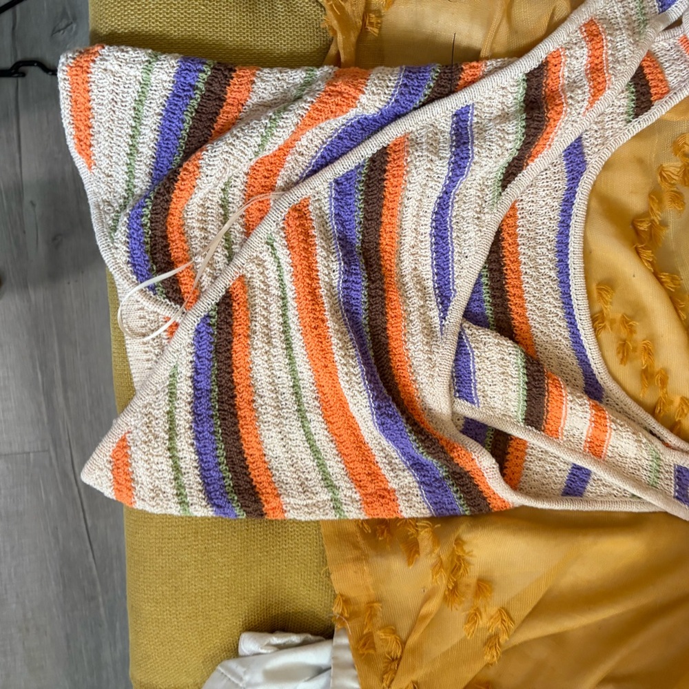 Rip Curl Multicolor Striped Tank Top